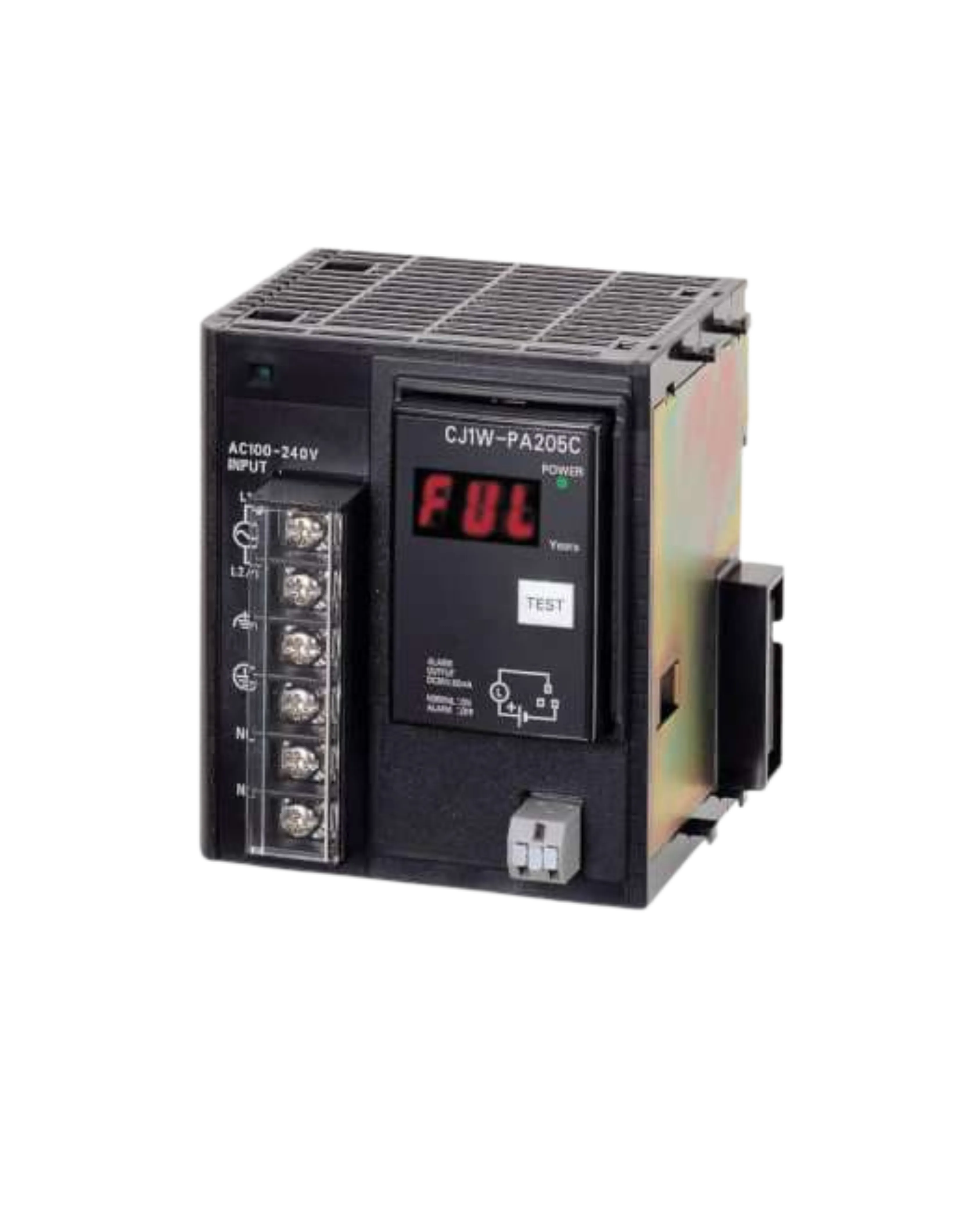Omron CJ1W-PA205C CJ-Series AC Power Supply Unit with Maintenance Forecast — Omron Power Supply